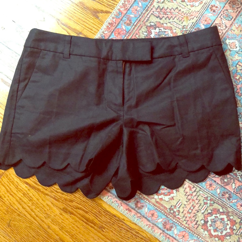 J.Crew Scalloped Shorts